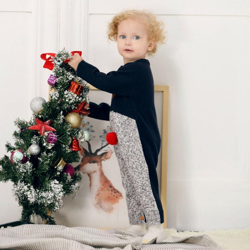 Reindeer Knitted Romper