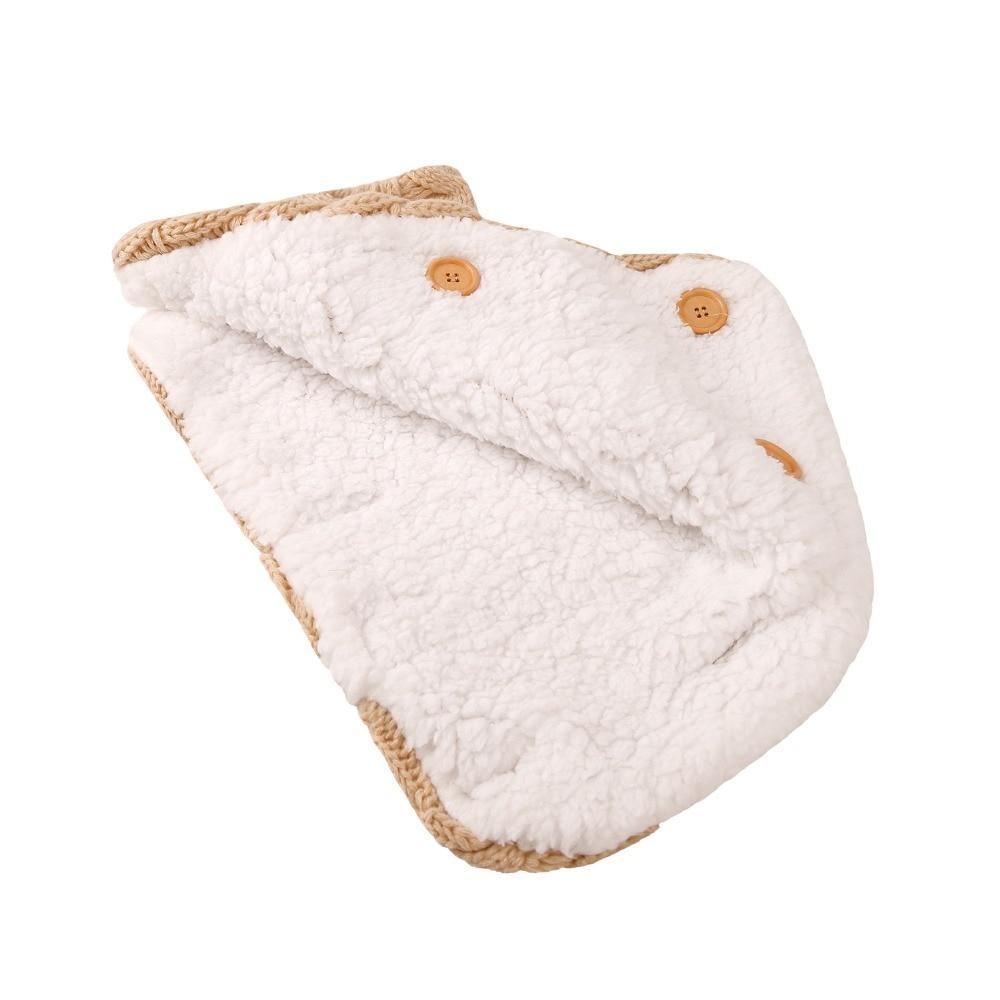 Stroller Fleece Button Blanket