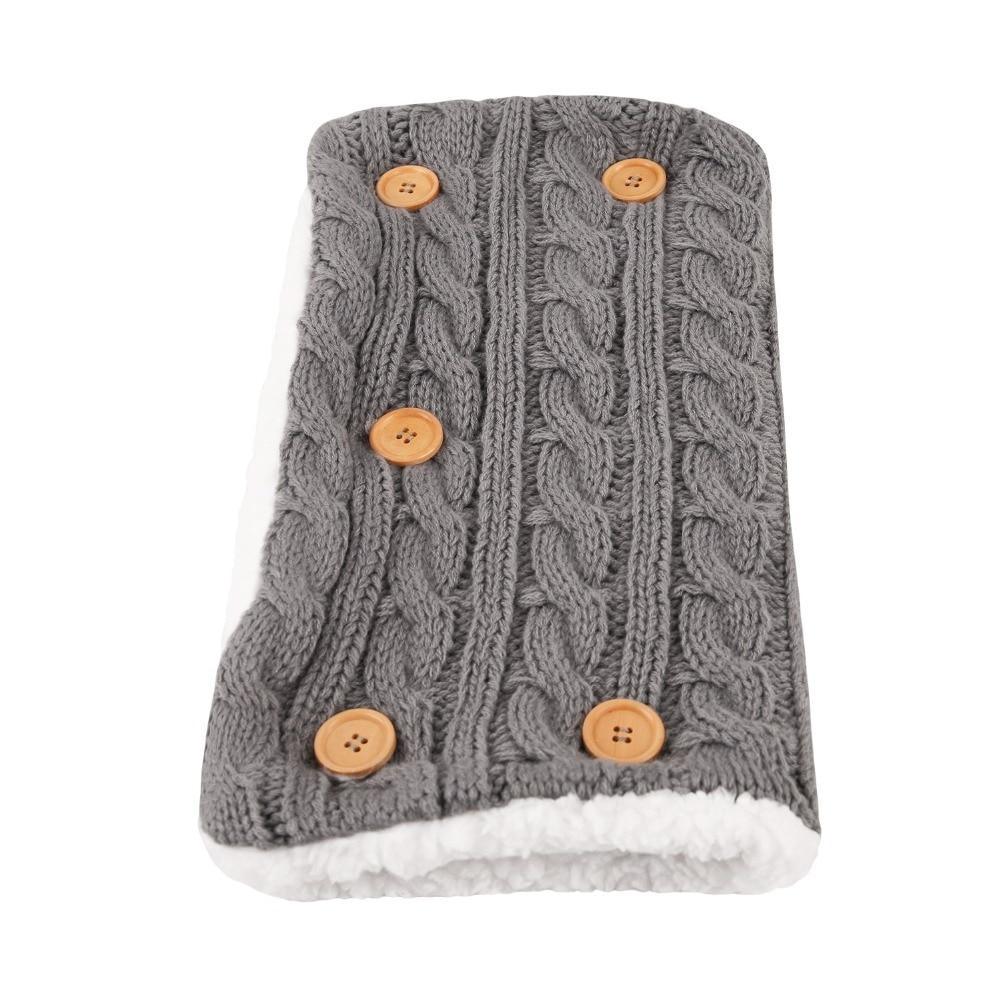 Stroller Fleece Button Blanket