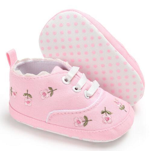 Fleur Pink or White Shoe
