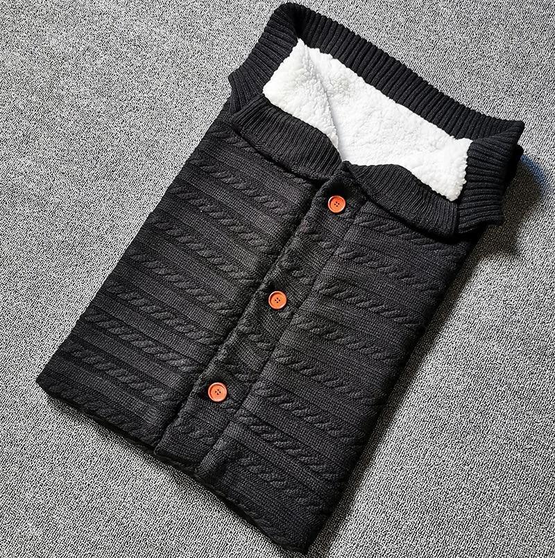 Stroller Fleece Button Blanket