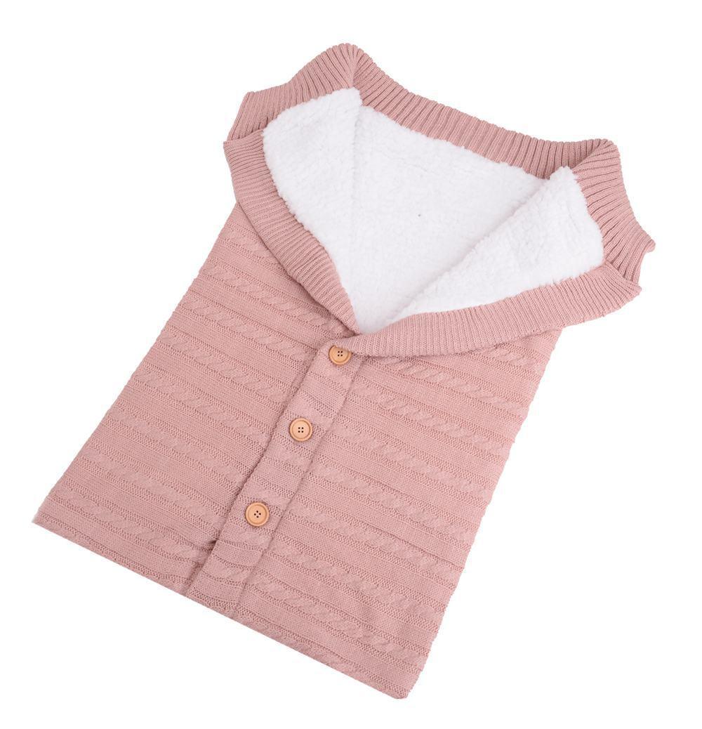 Stroller Fleece Button Blanket