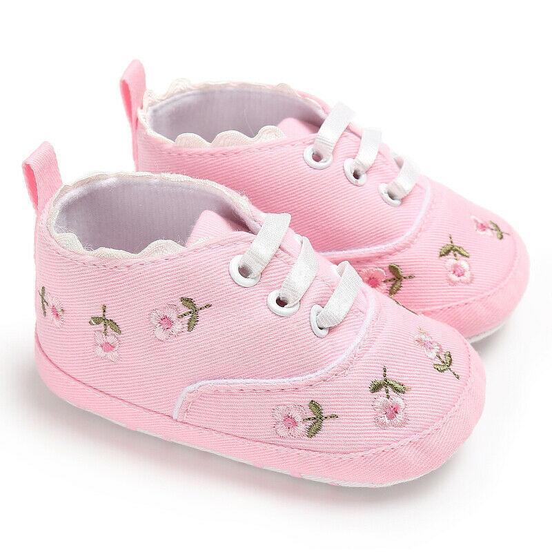 Fleur Pink or White Shoe