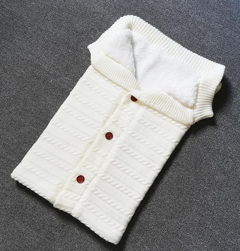 Stroller Fleece Button Blanket
