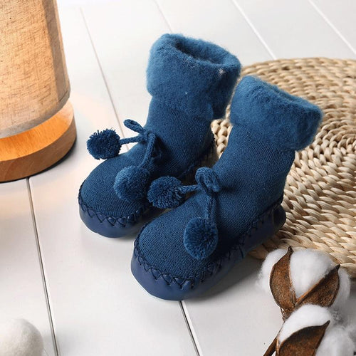 0-24M Babcia’s PomPom Skarpetki