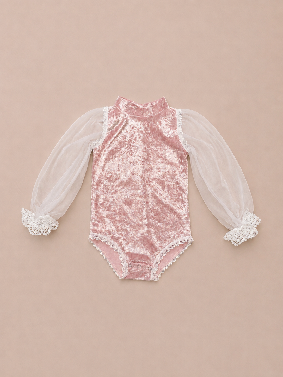 Ma Chérie Velvet Bodysuit & Bonnet