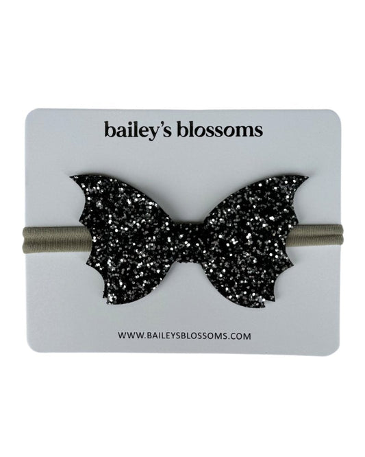 Glitter Bat Headband